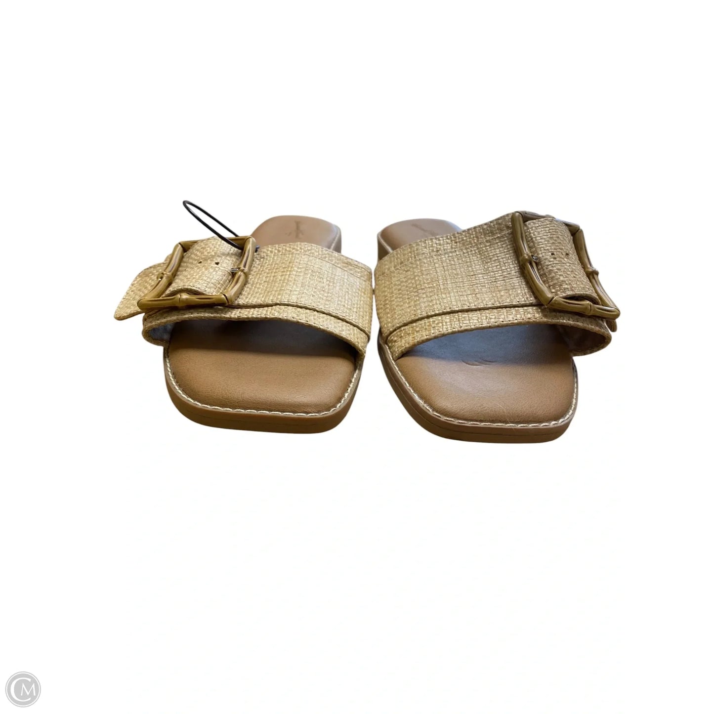 Sandals Flats By Universal Thread In Tan, Size: 8