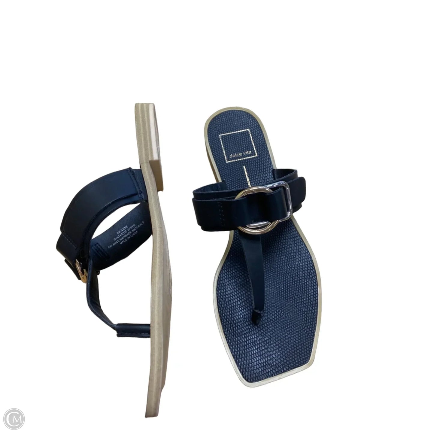 Sandals Flip Flops By Dolce Vita In Black, Size: 8