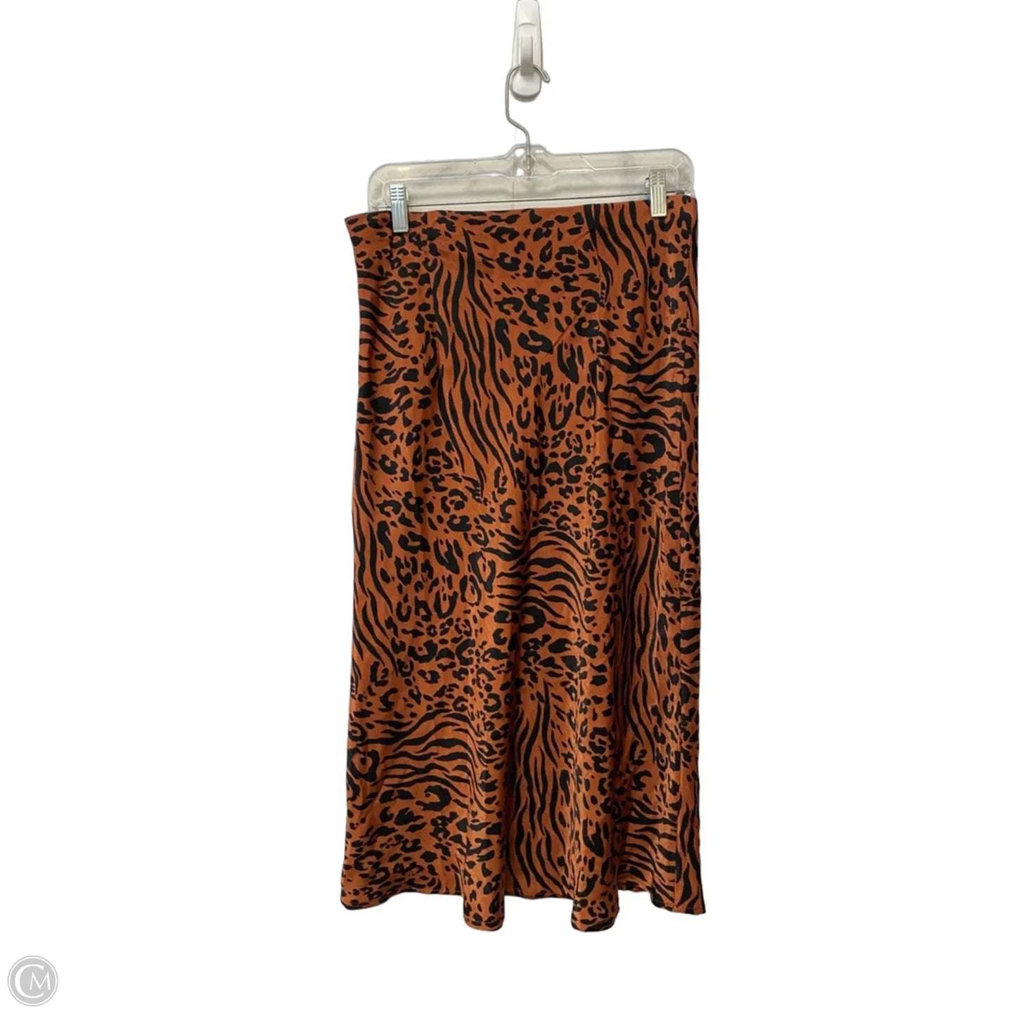 Skirt Maxi By Forever 21 In Animal Print, Size: L