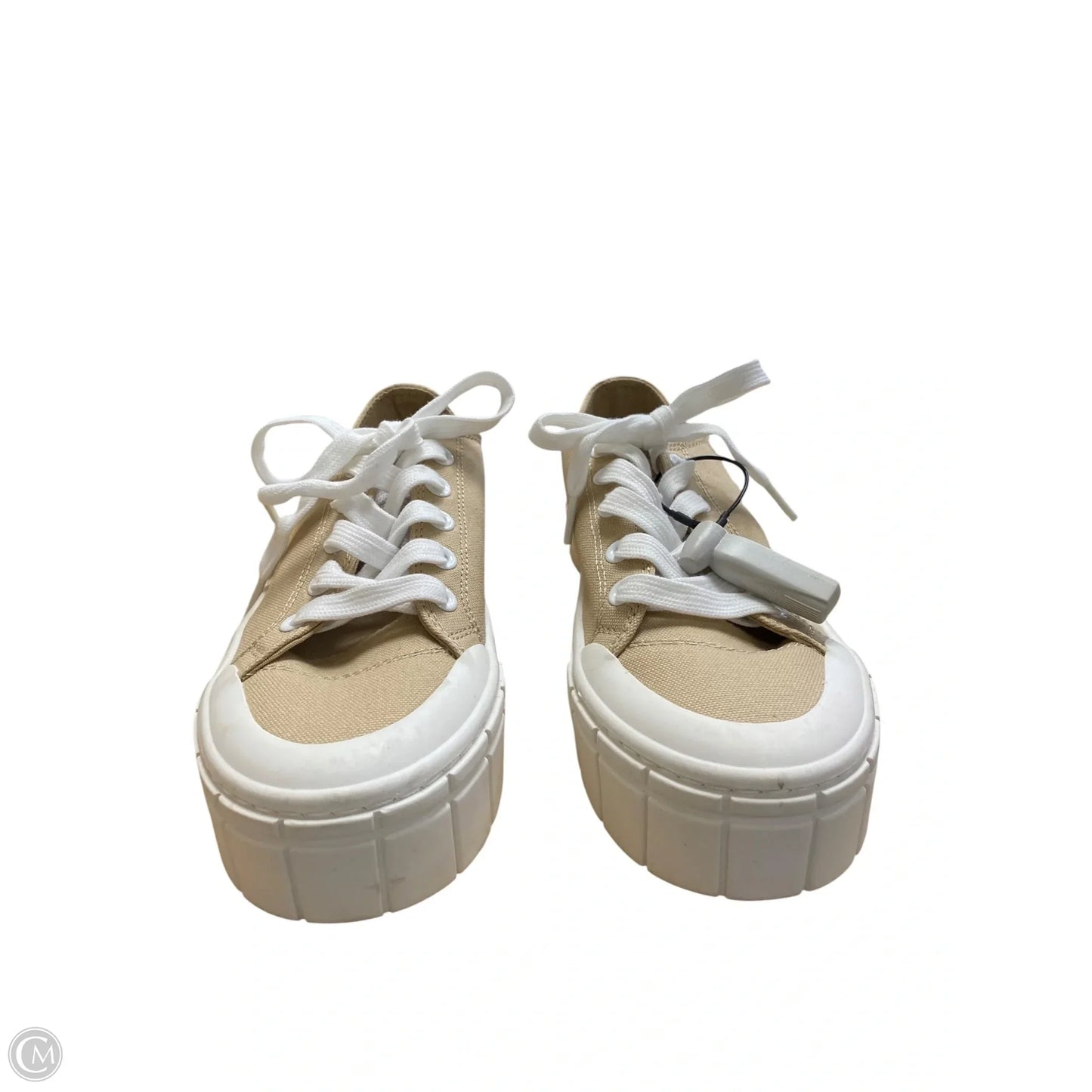 Shoes Flats By Mad Love In Tan, Size: 9