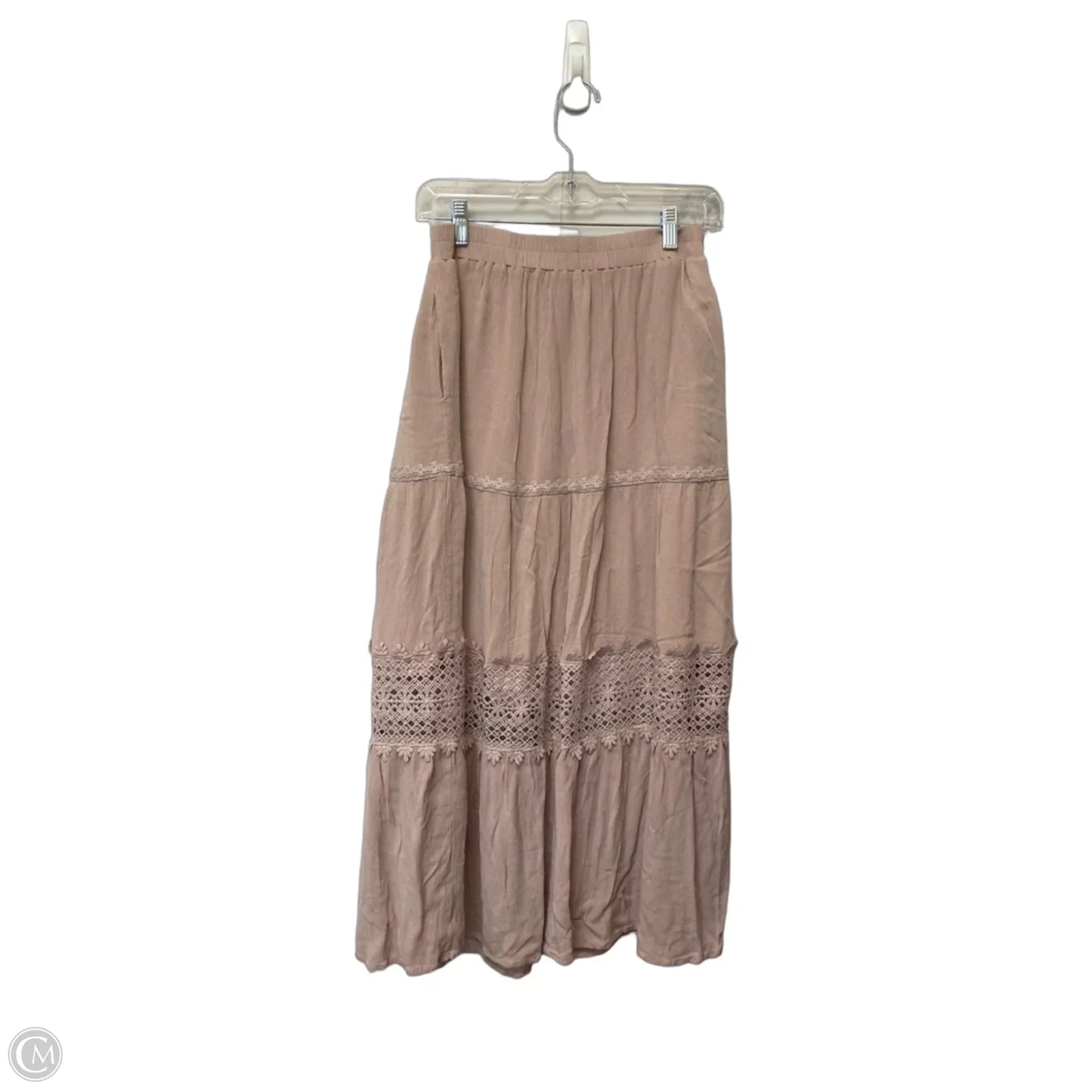 Skirt Maxi By Zesica In Pink, Size: M
