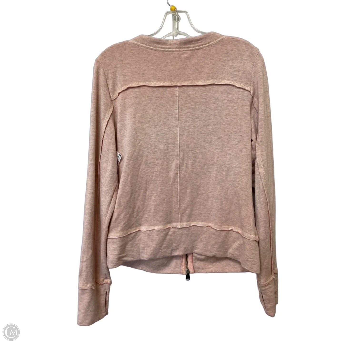 Jacket Fleece By Free People In Pink, Size: M