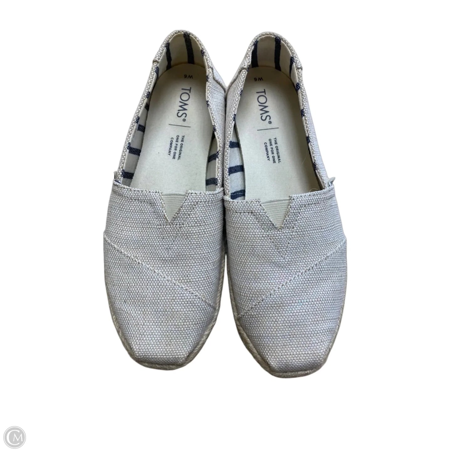Shoes Flats By Totes In Cream, Size: 6