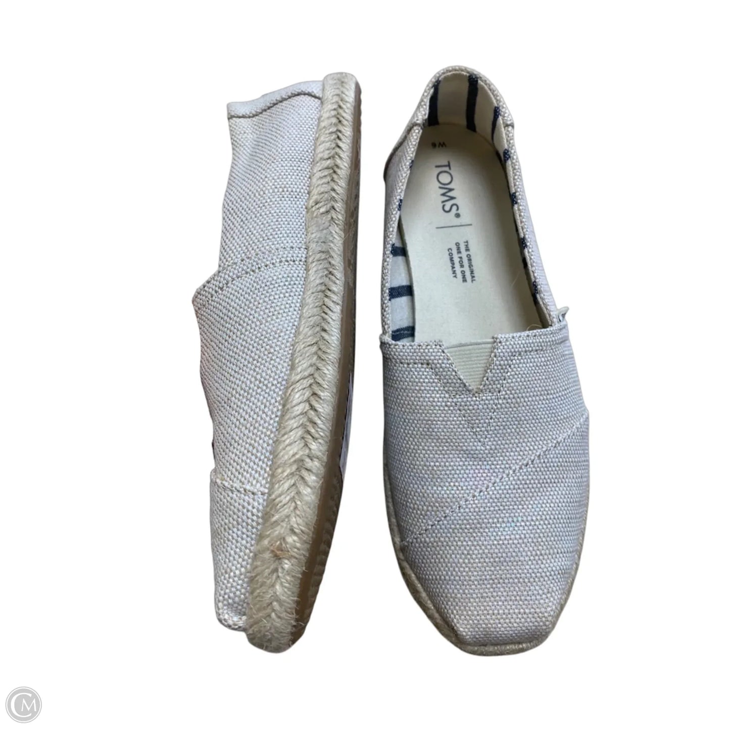 Shoes Flats By Totes In Cream, Size: 6