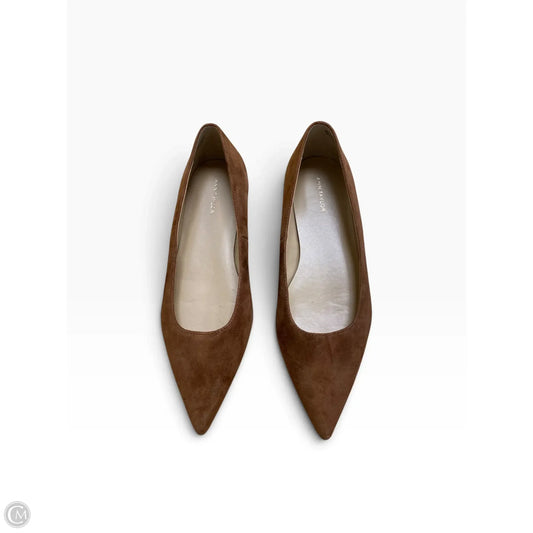 Shoes Flats By Ann Taylor In Brown, Size: 5.5
