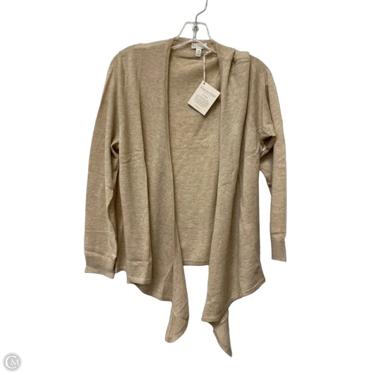 Cardigan By Garnet Hill In Tan, Size: Xl