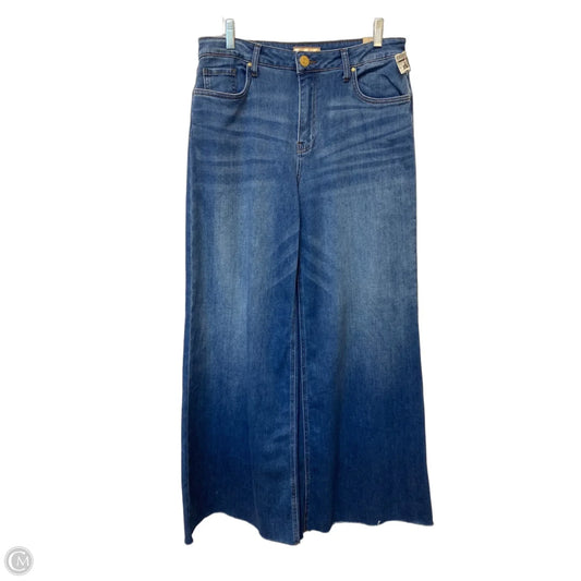 Jeans Wide Leg By Kut In Blue Denim, Size: 8