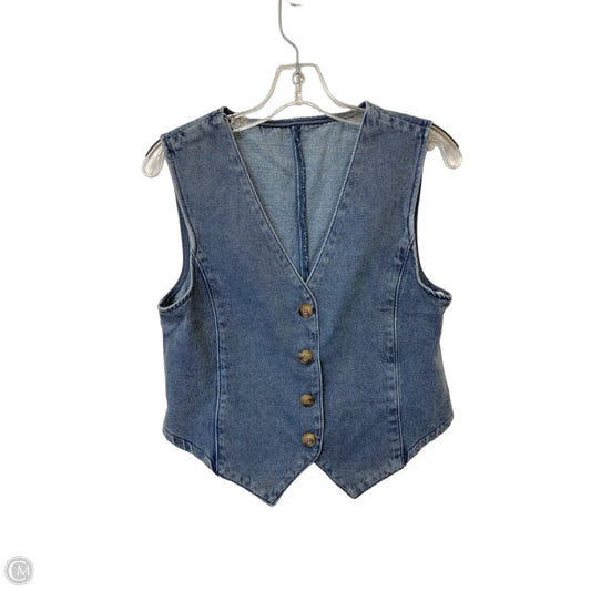 Vest Other By Cmf In Blue Denim, Size: S