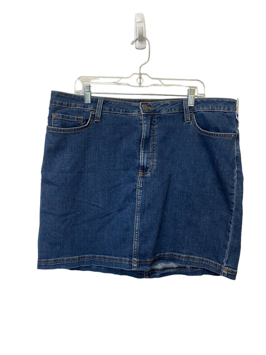 Blue Denim Skort Lee, Size 20