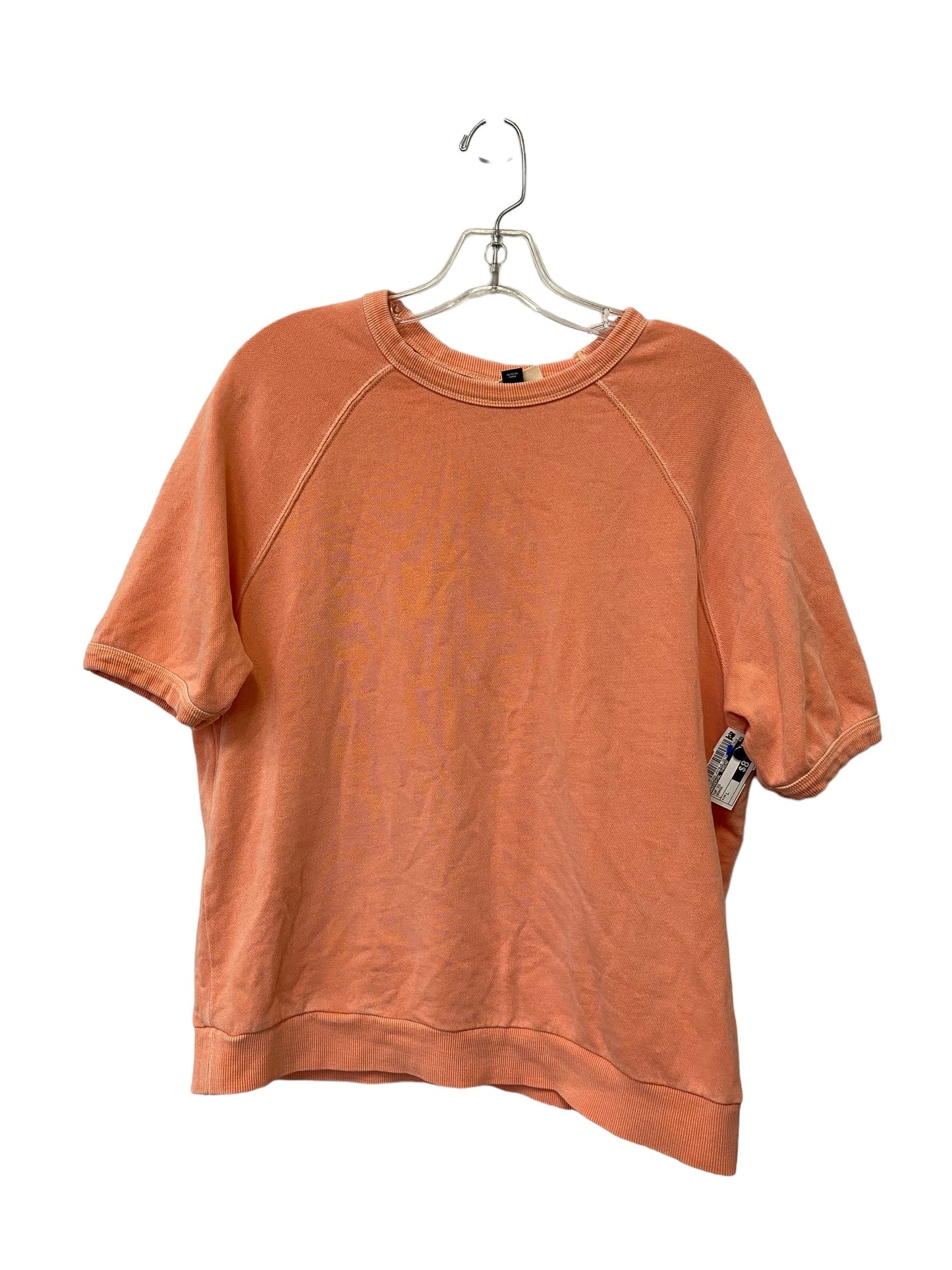 Orange Top Short Sleeve Universal Thread, Size L