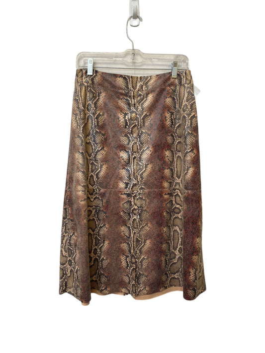 Animal Print Skirt Maxi Cristina, Size 4