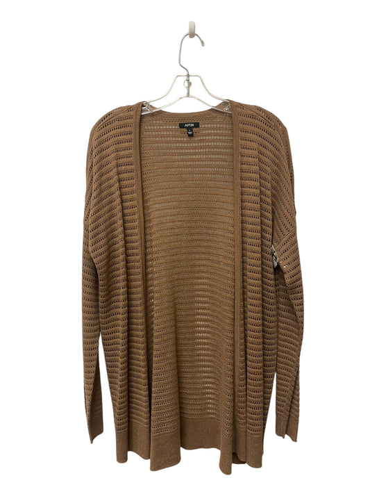 Cardigan By Apt 9 In Brown, Size: L