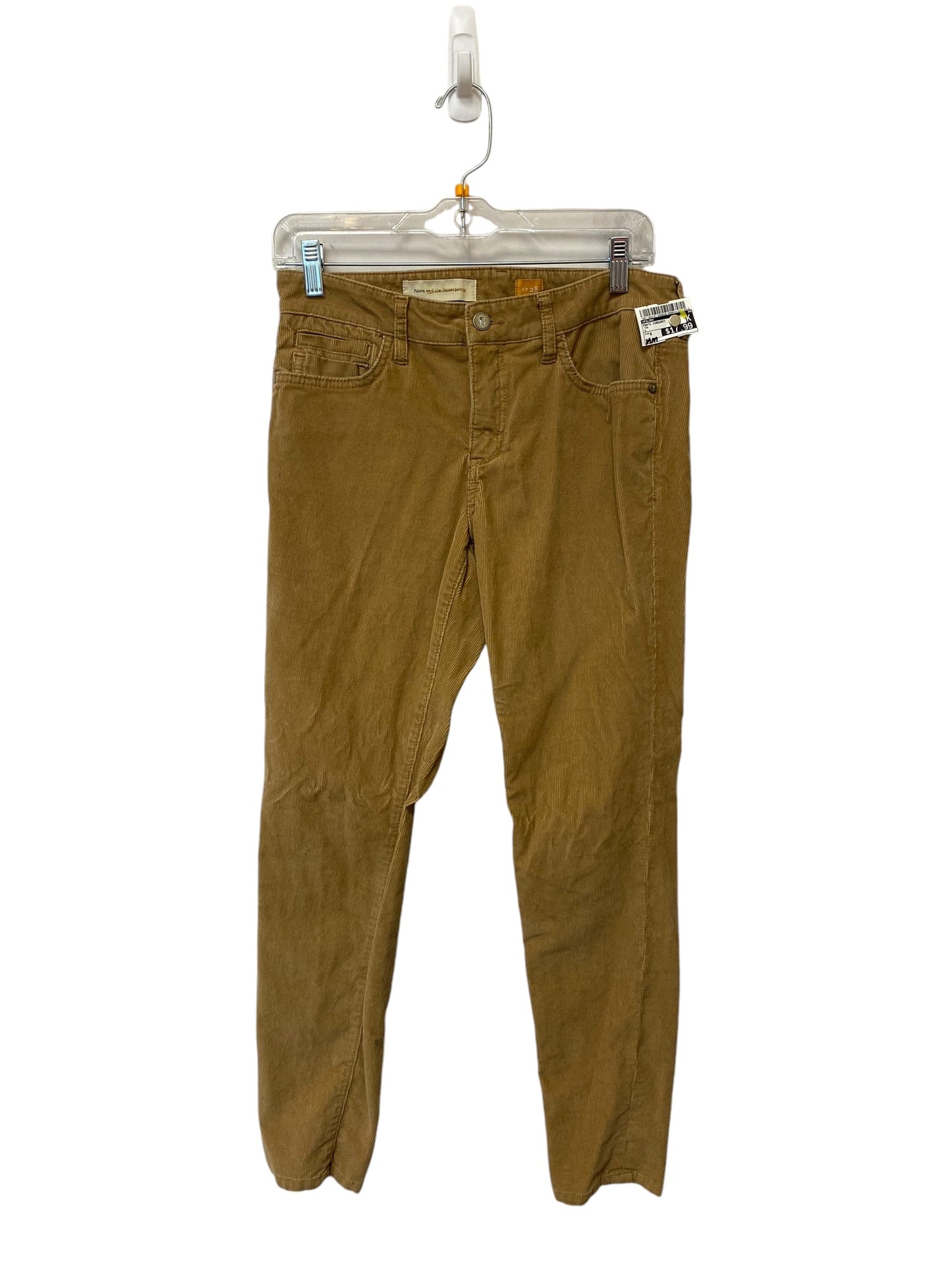 Pants Corduroy By Pilcro In Tan, Size: 6