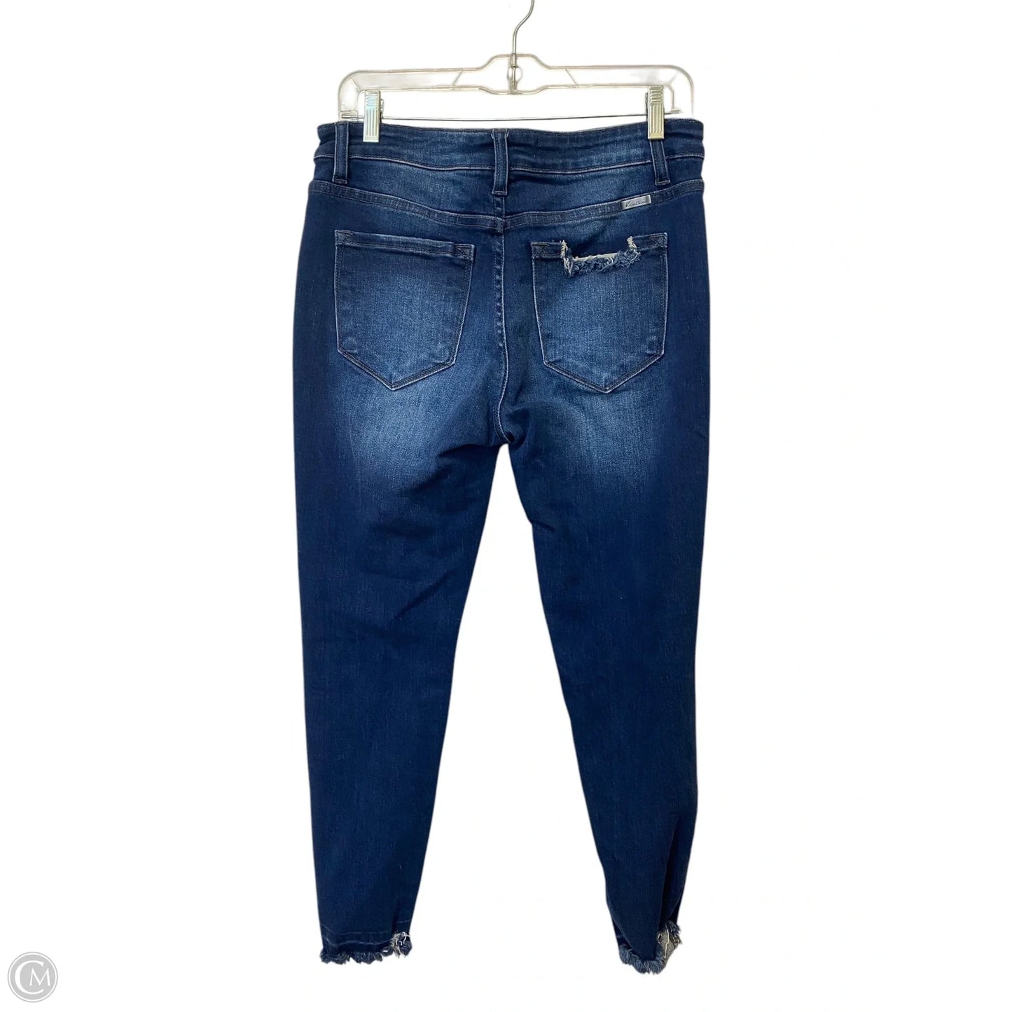 Jeans Skinny By Kancan In Blue Denim, Size: 10