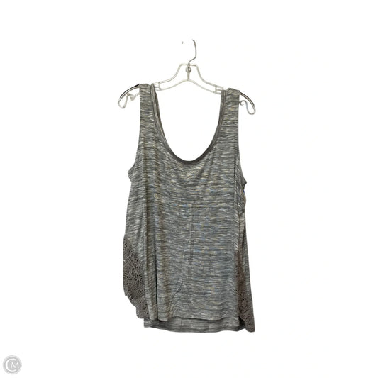 Top Sleeveless By Torrid In Grey, Size: 2x