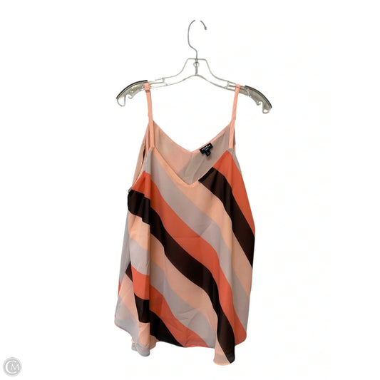 Top Sleeveless By Torrid In Pink, Size: 1x