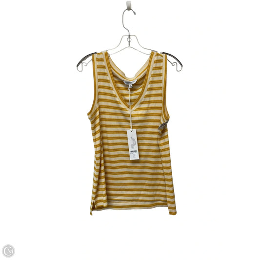 Top Sleeveless By Liverpool In Yellow, Size: S