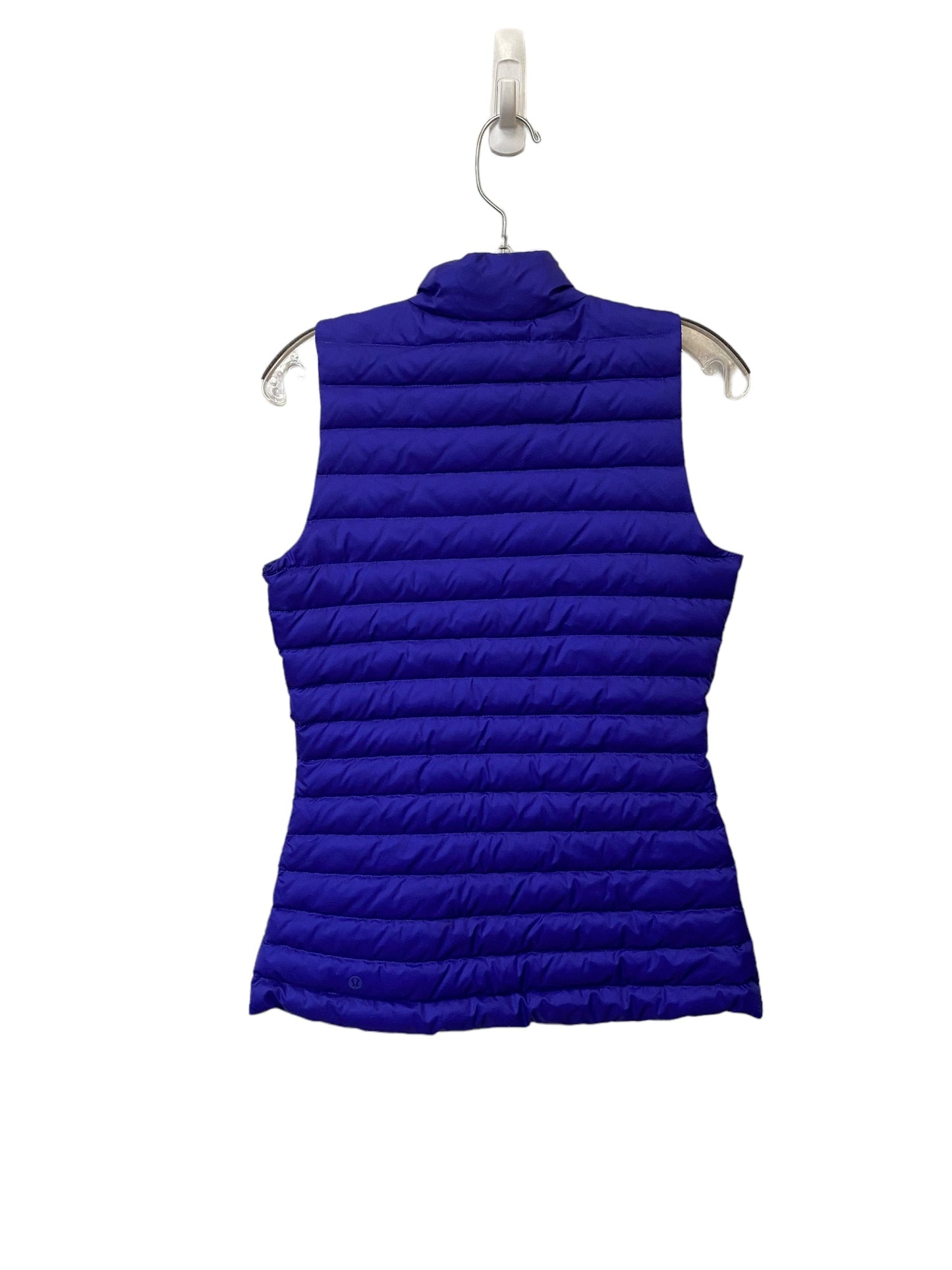Blue Vest Puffer & Quilted Lululemon, Size 4