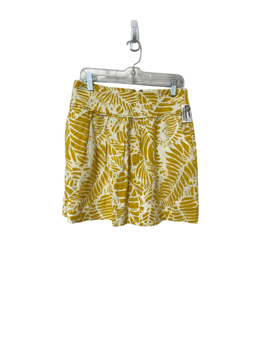 Yellow Skirt Mini & Short Loft, Size 4