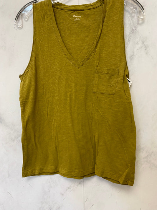 Yellow Top Sleeveless Madewell, Size S