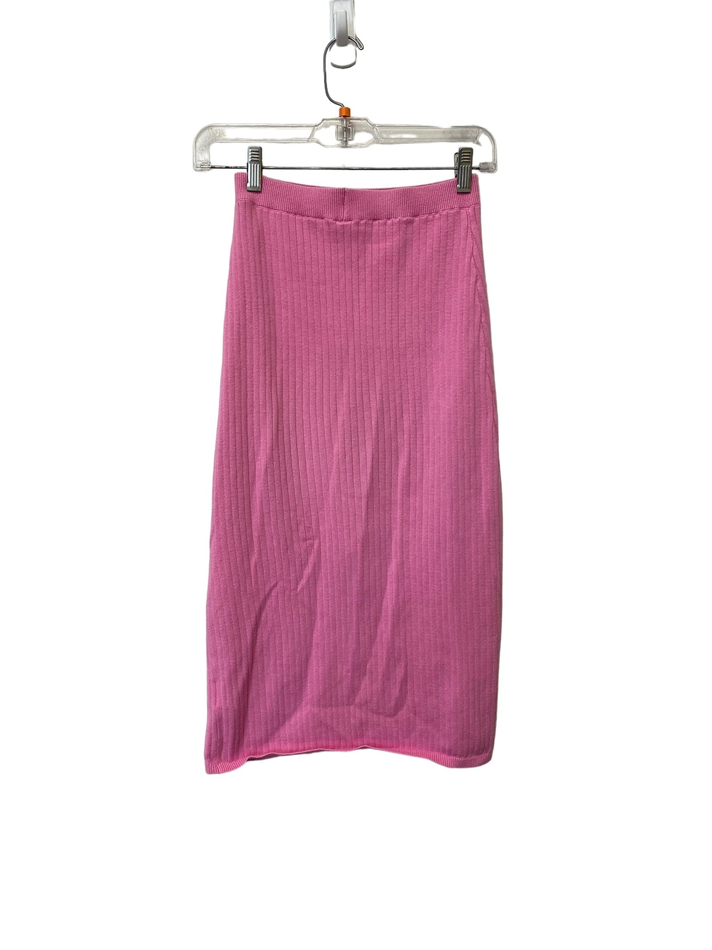 Pink Skirt Maxi Free People, Size Xs