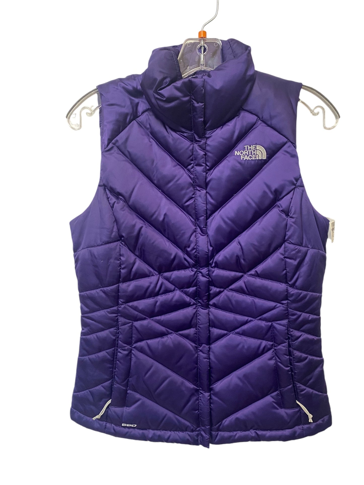 Vest Puffer & Quilted By The North Face In Purple, Size: Xs