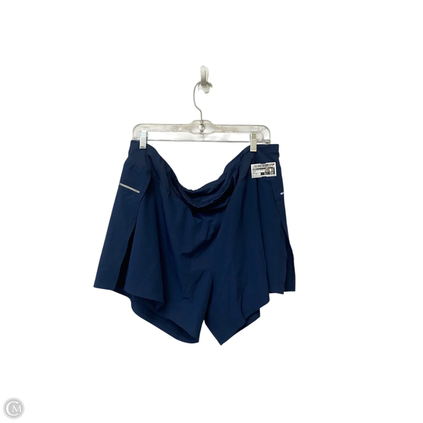 Athletic Shorts By Avia In Blue, Size: 3x