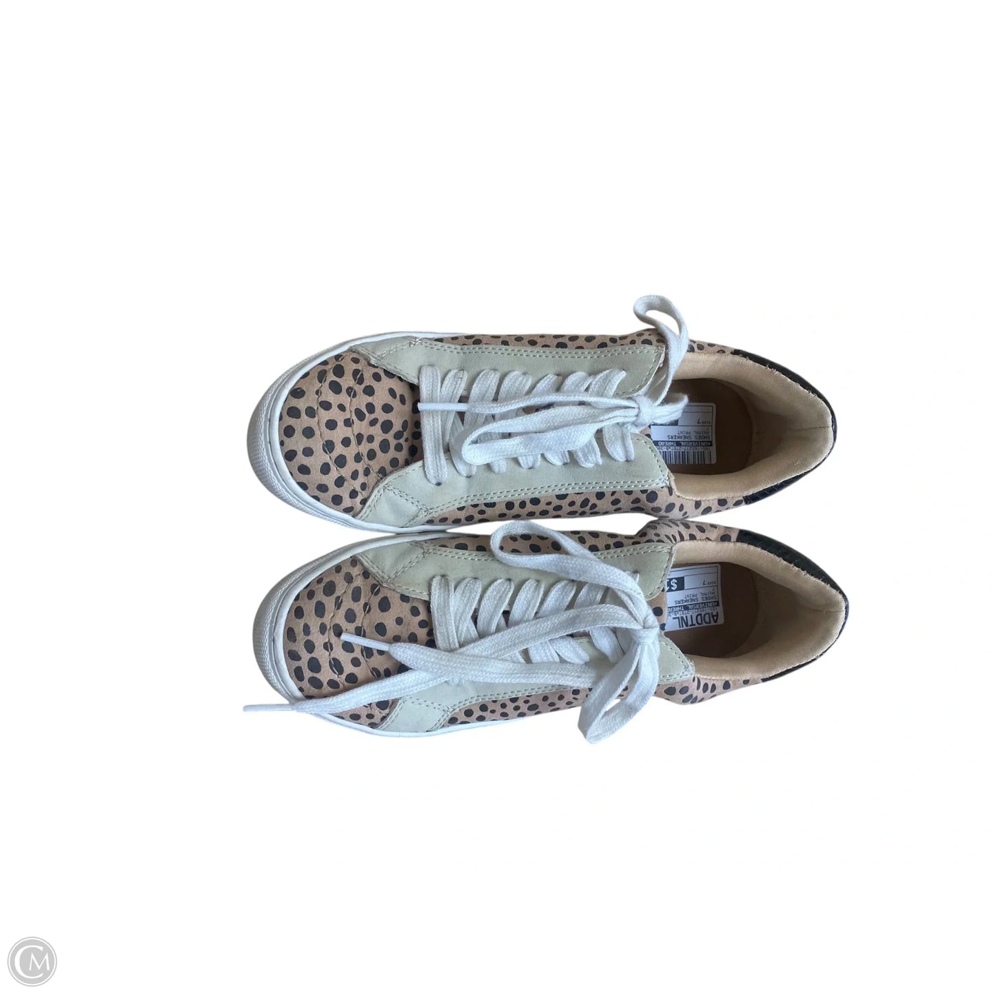 Shoes Sneakers By Universal Thread In Animal Print, Size: 7