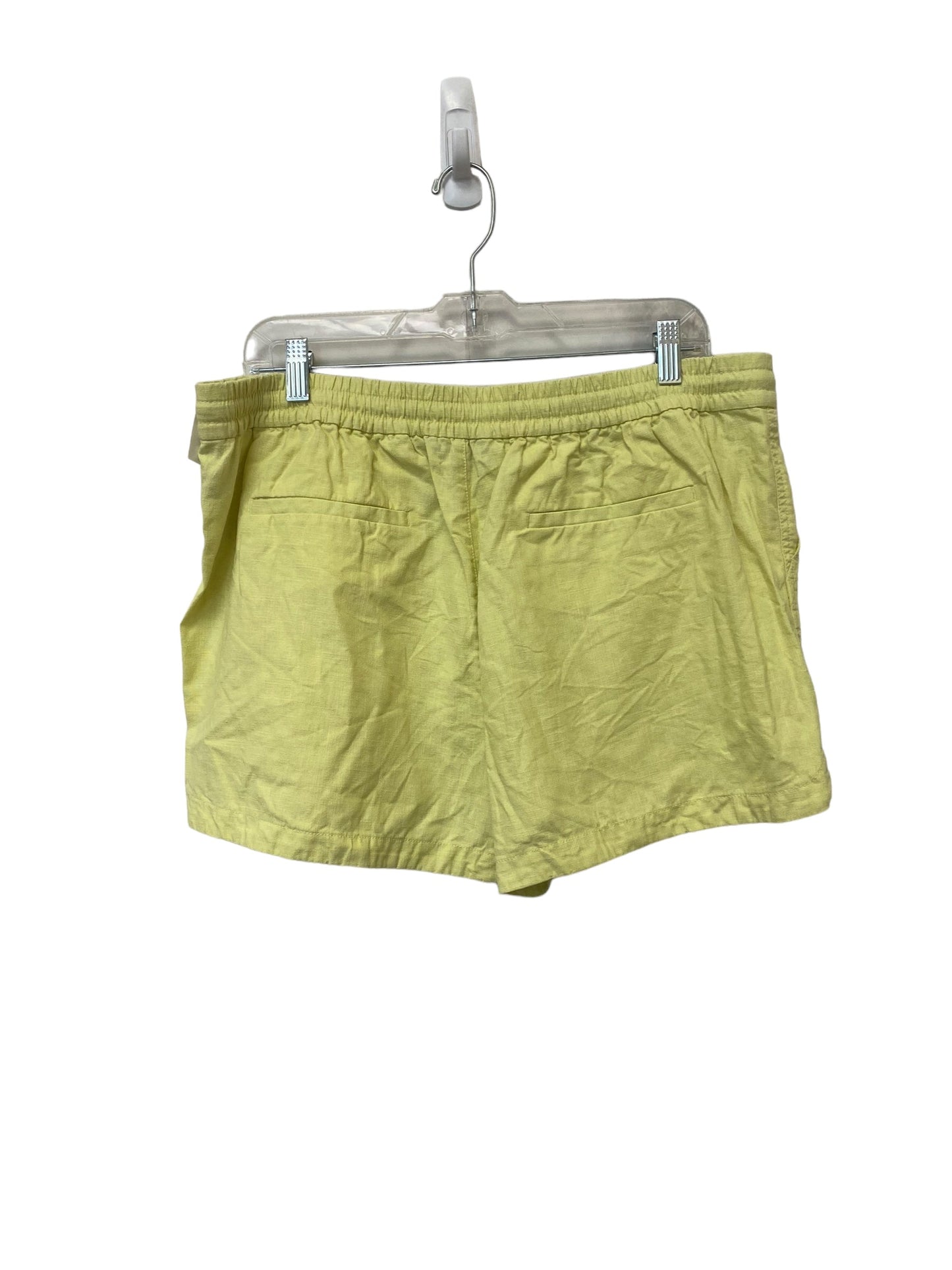 Yellow Shorts J. Crew, Size L