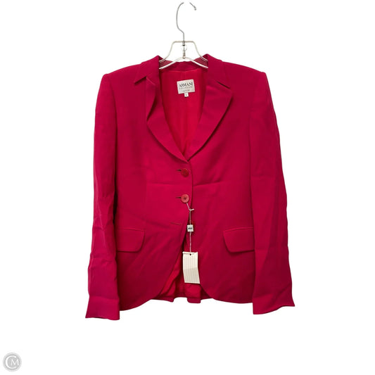 Blazer By Armani Collezoni In Pink, Size: 2