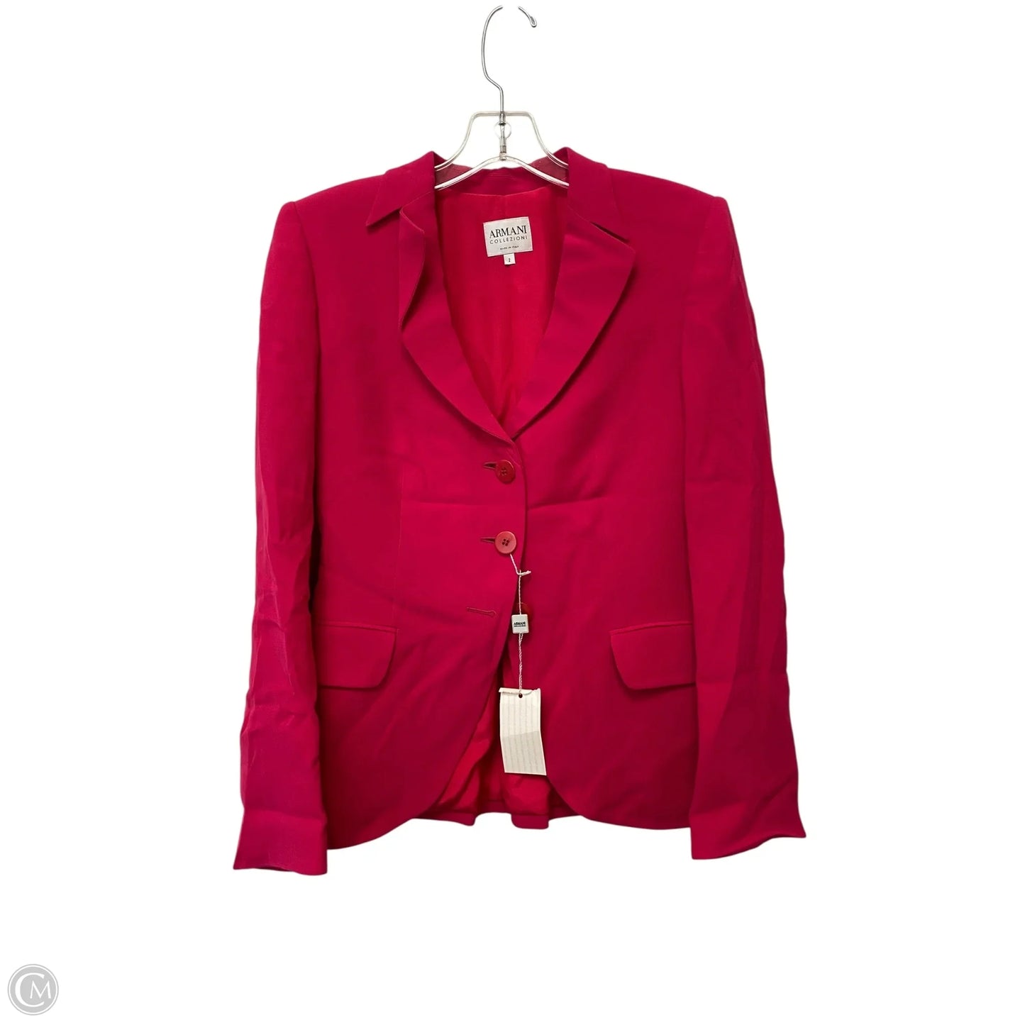 Blazer By Armani Collezoni In Pink, Size: 2