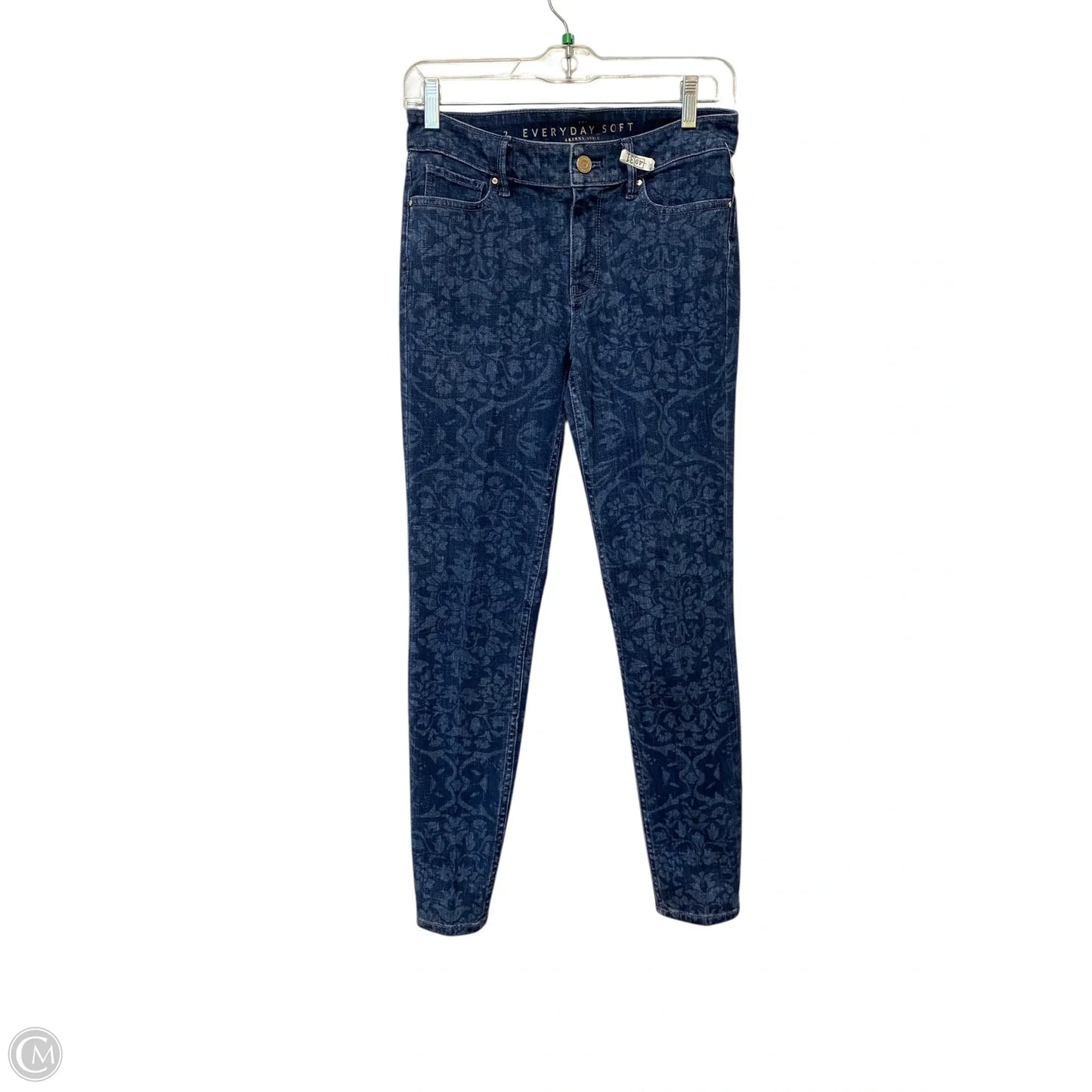 Jeans Skinny By White House Black Market In Blue Denim, Size: 2