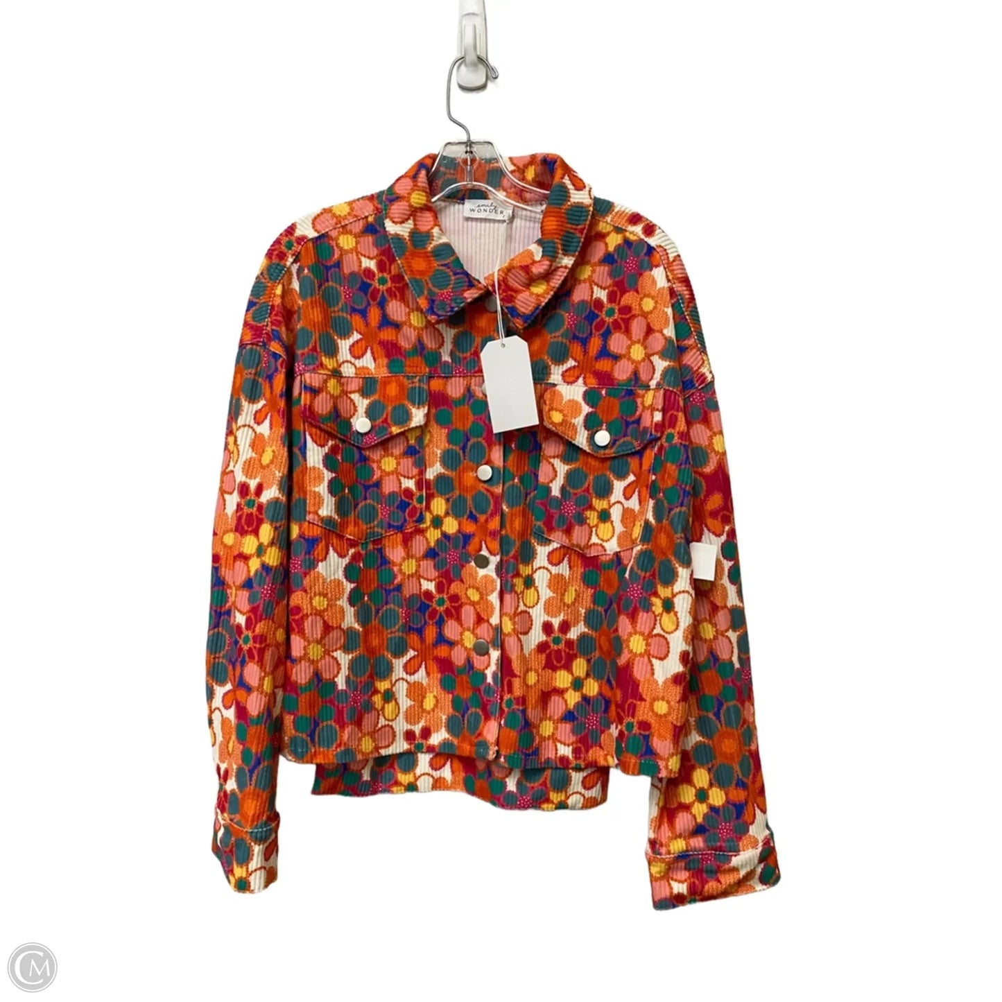 Jacket Other By Clothes Mentor In Multi-colored, Size: L