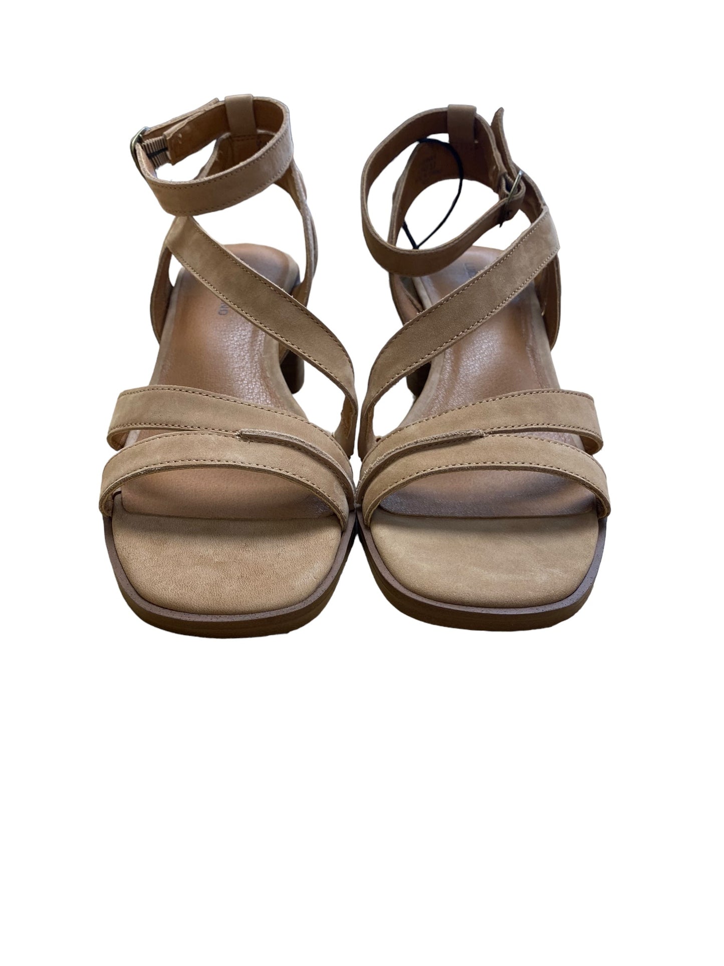 Shoes Heels Block By Lucky Brand In Brown, Size: 6.5