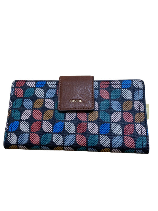 Wallet By Fossil, Size: Medium