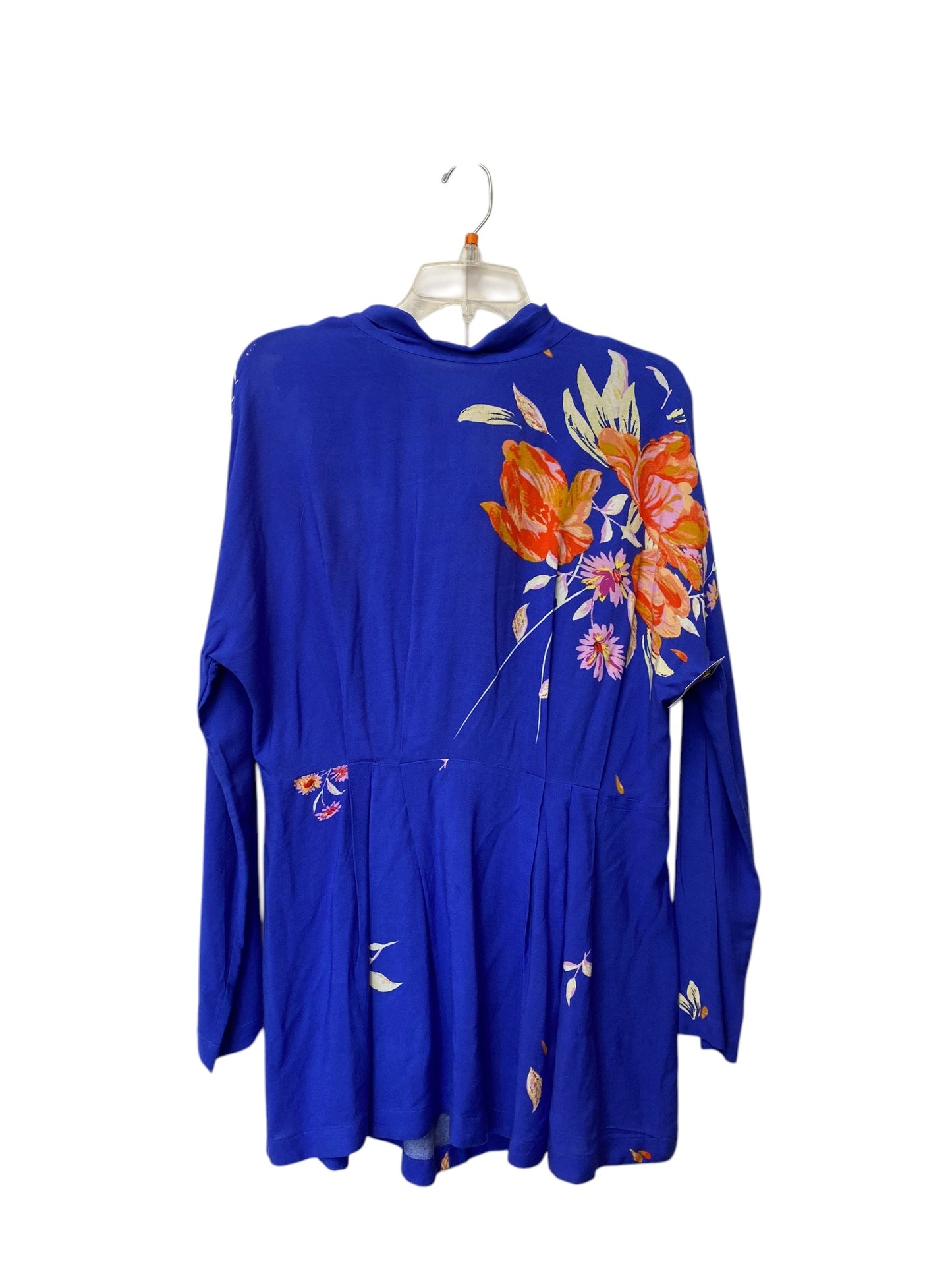 Top Long Sleeve By Free People In Blue, Size: Xs