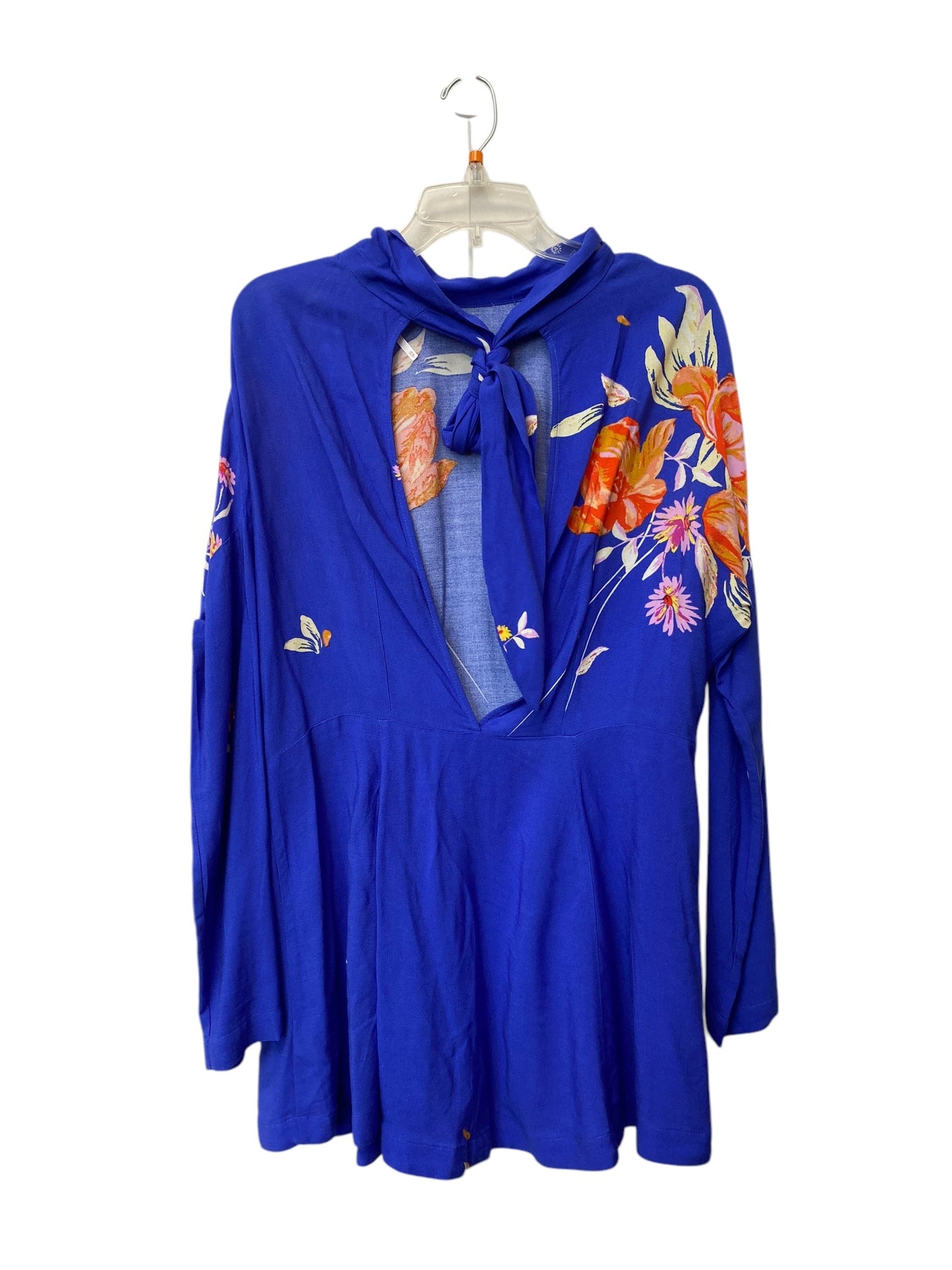 Top Long Sleeve By Free People In Blue, Size: Xs