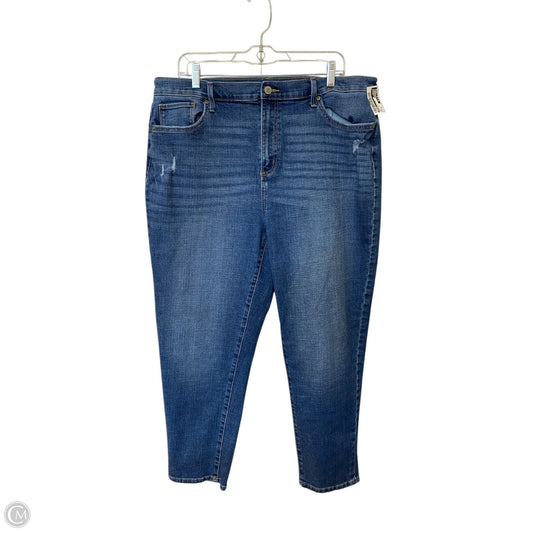 Jeans Boyfriend By Sonoma In Blue Denim, Size: 18