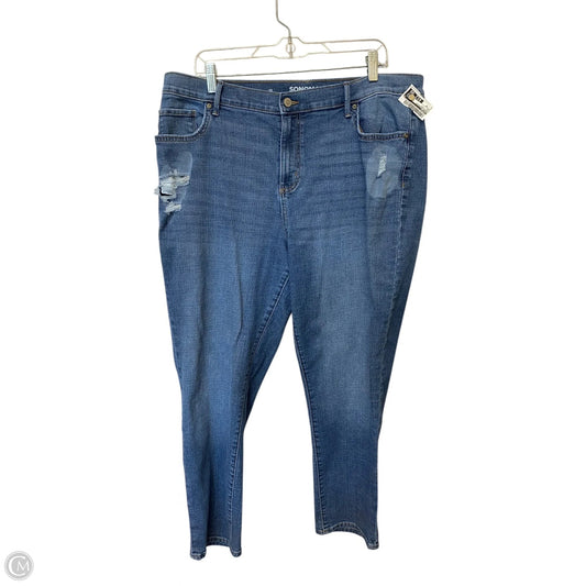 Jeans Boyfriend By Sonoma In Blue Denim, Size: 18
