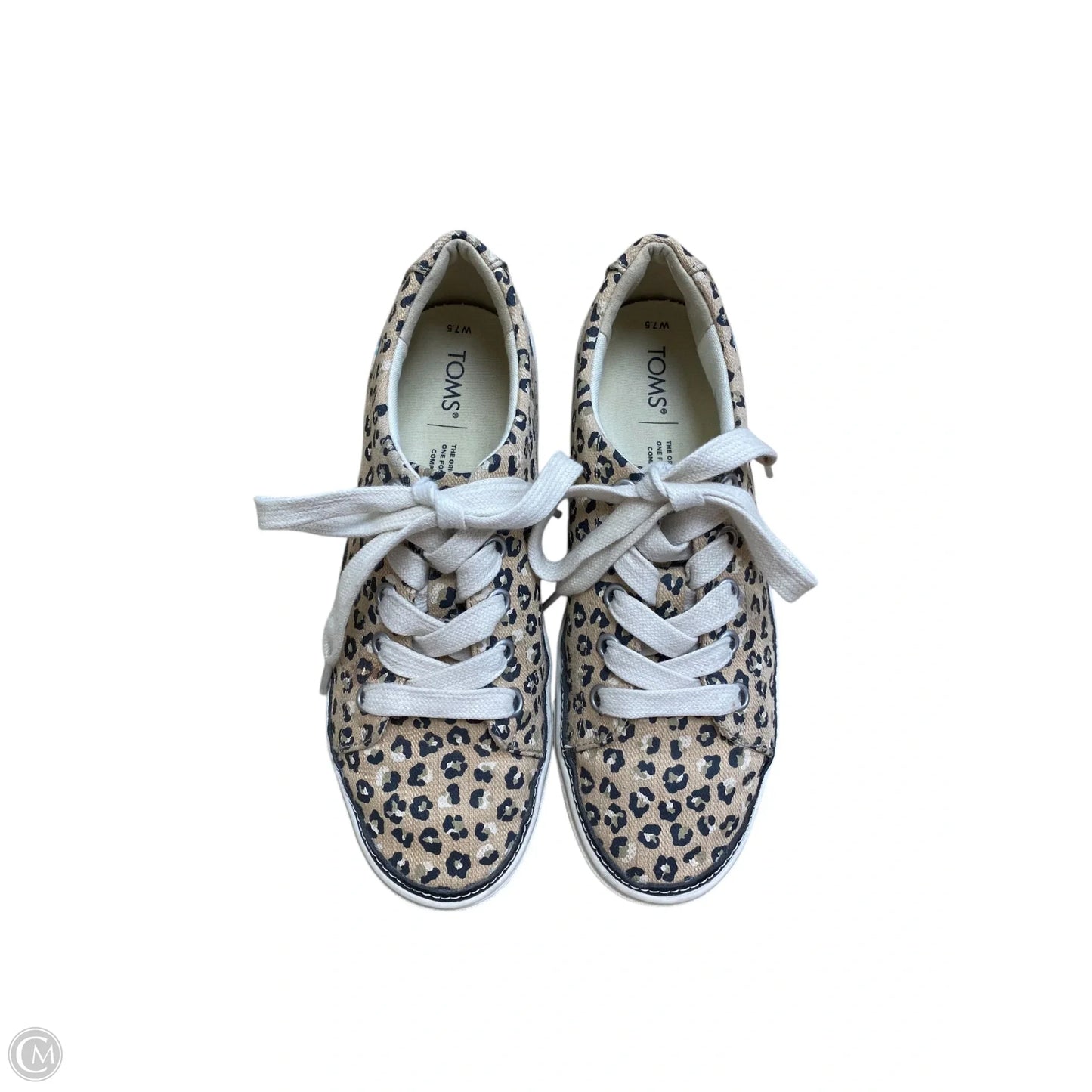 Shoes Sneakers By Toms In Animal Print, Size: 7.5