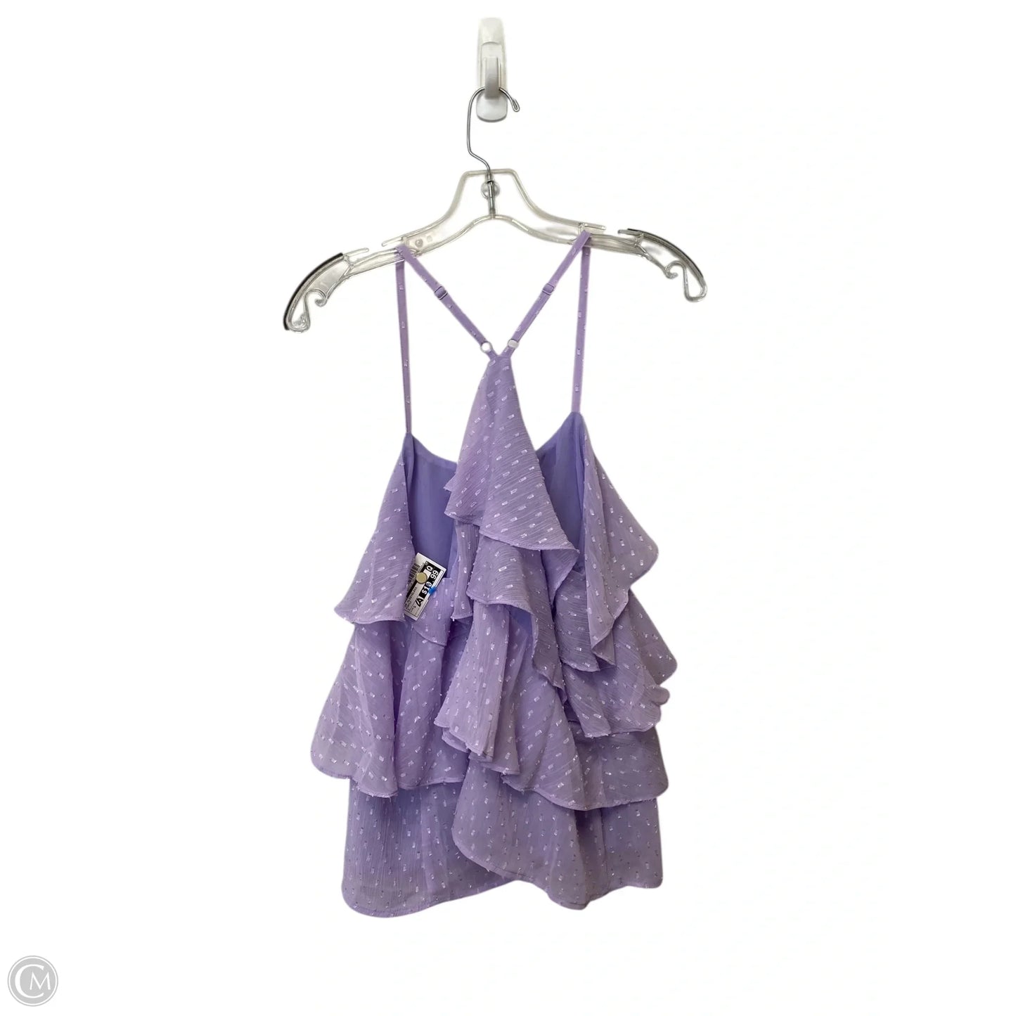Top Sleeveless By Entro In Purple, Size: S