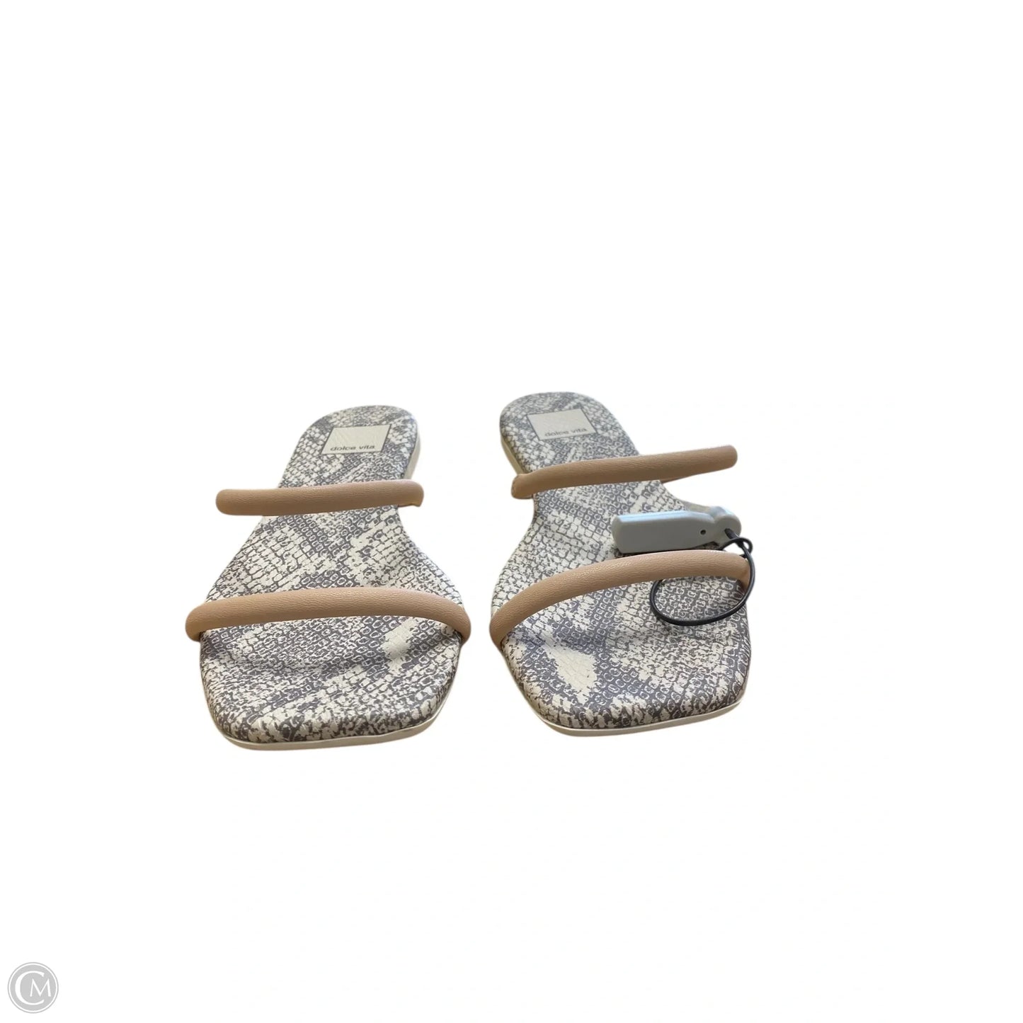 Sandals Flats By Dolce Vita In Snakeskin Print, Size: 6.5