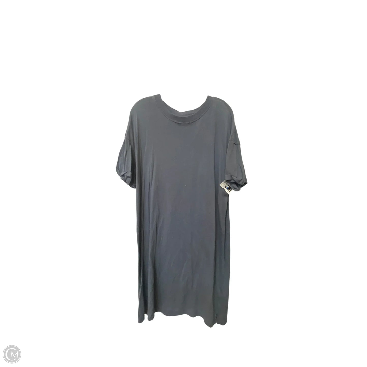 Dress Casual Midi By Time And Tru In Grey, Size: Xl