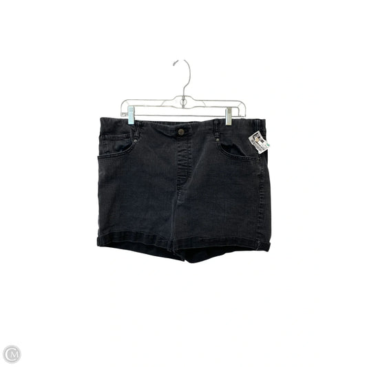 Shorts By Time And Tru In Black Denim, Size: Xl