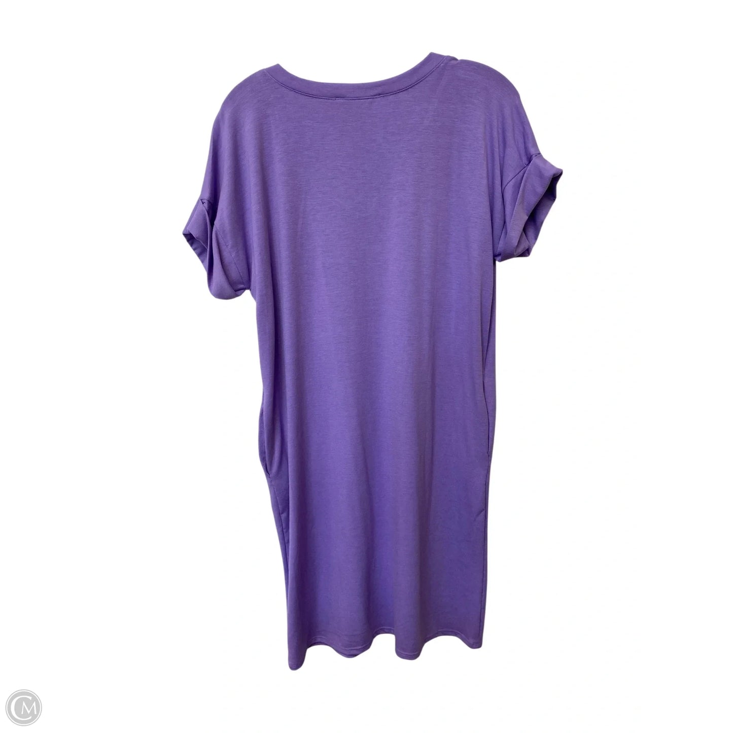 Dress Casual Short By Zenana Outfitters In Purple, Size: S