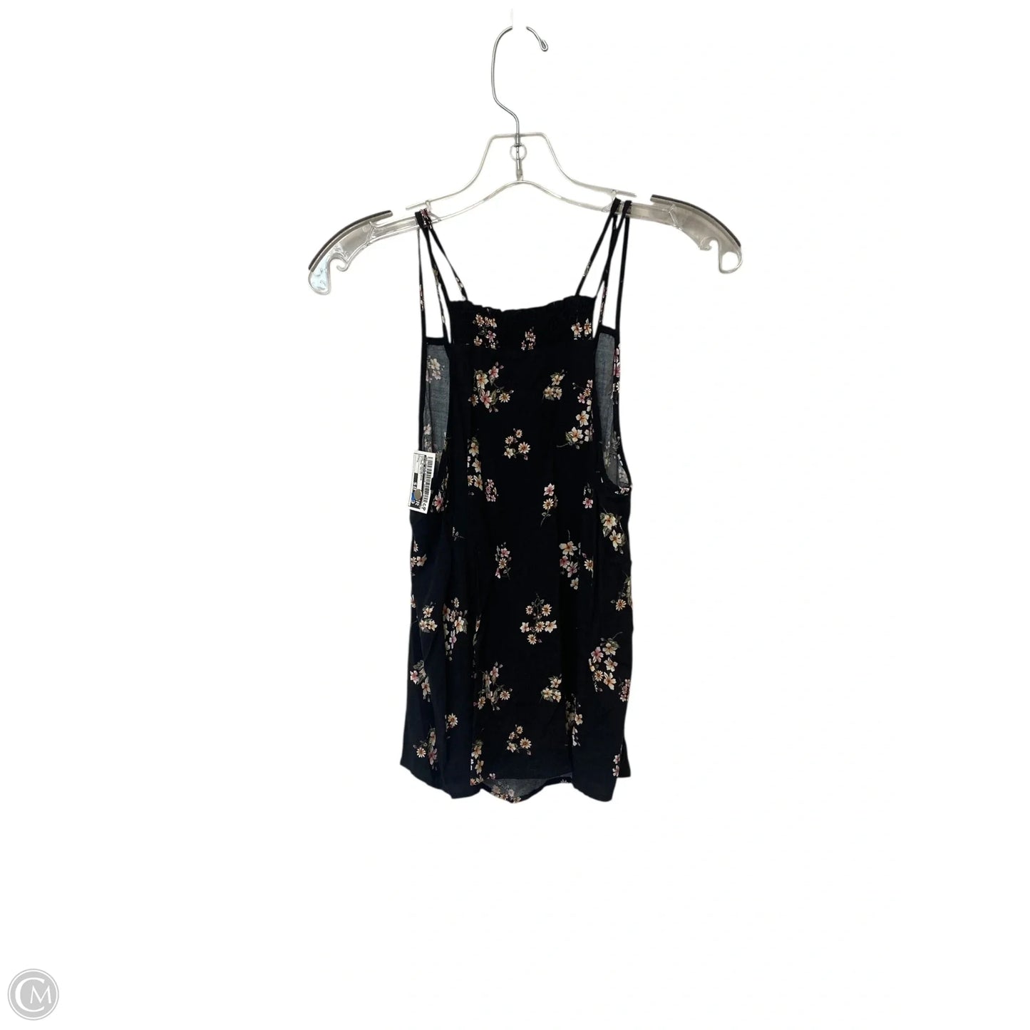 Top Sleeveless By Pink Rose In Floral Print, Size: L