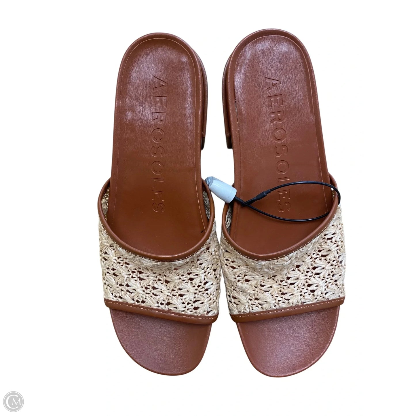 Shoes Heels Block By Aerosoles In Brown, Size: 8