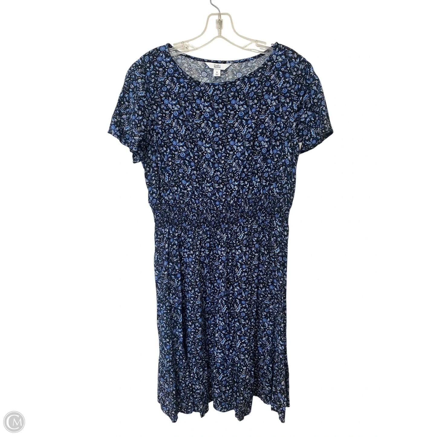 Dress Casual Short By Croft And Barrow In Blue, Size: M