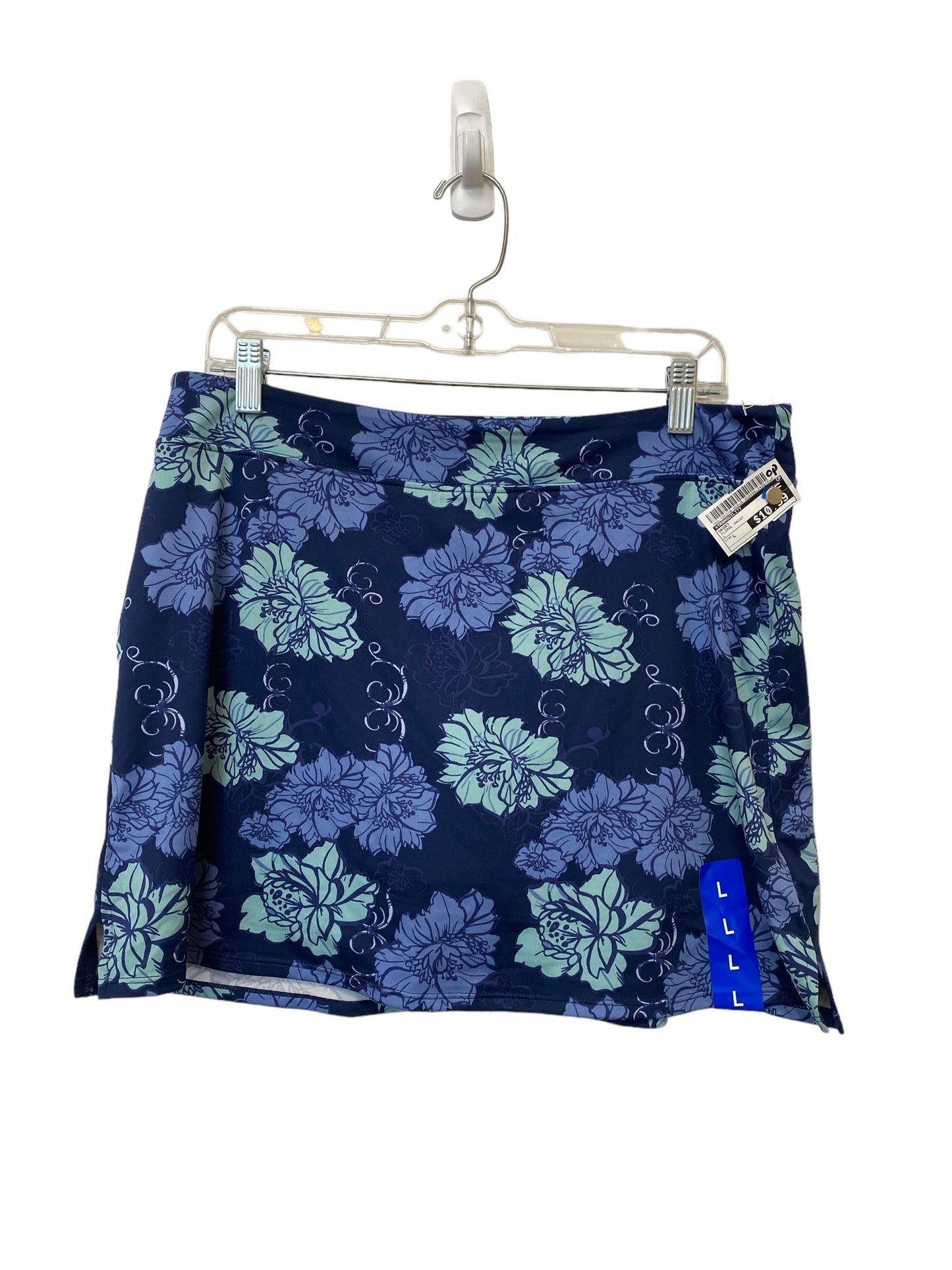 Floral Print Skort Tranquility, Size L