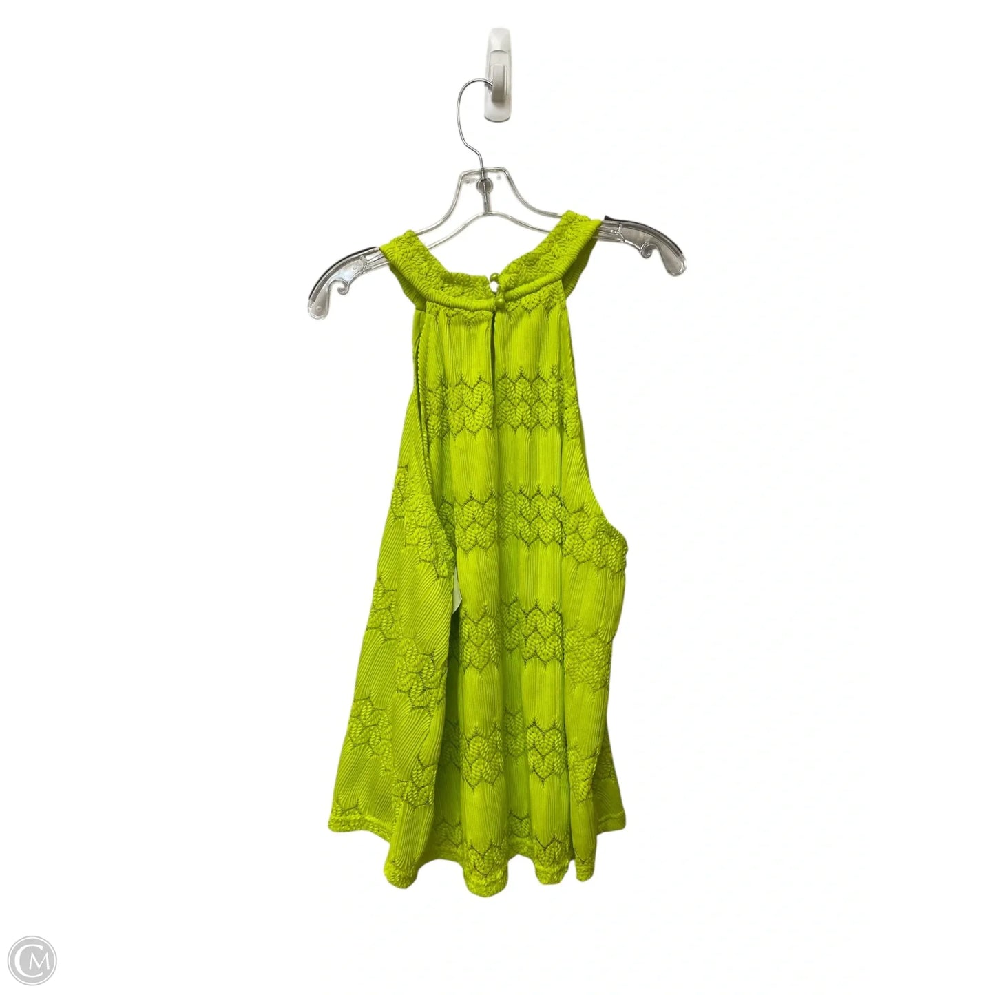 Top Sleeveless By Ashley Stewart In Green, Size: 18